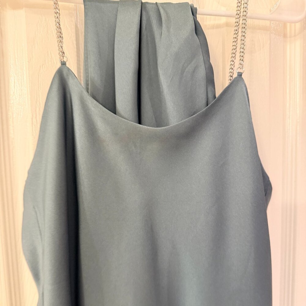 ba&sh Paris Silk Chain-Strap Top – Size 2 (French Contemporary Designer)